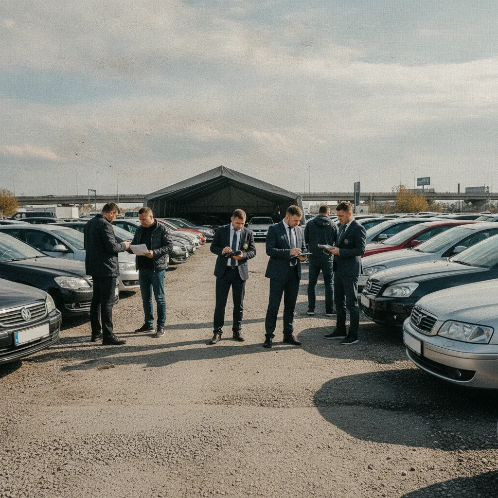 Acțiunea ATOM: DGAF verifică la nivel național comerțul cu mașini second-hand