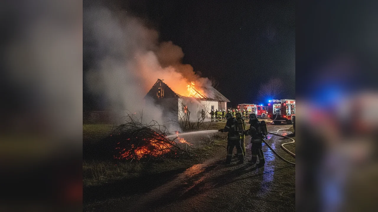 Două incendii în Vrancea: O femeie și un bărbat au avut nevoie de îngrijiri medicale