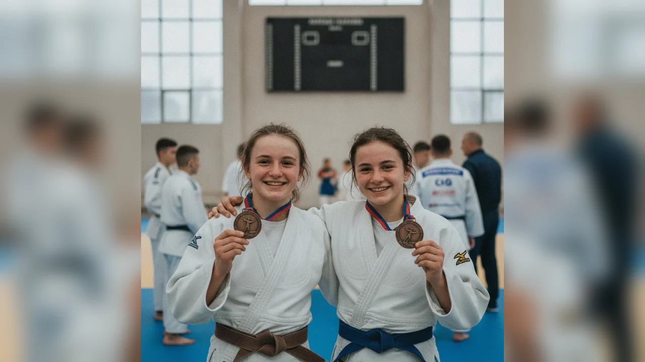 Două judoka de la CSS au obținut bronz la Balcaniada U23