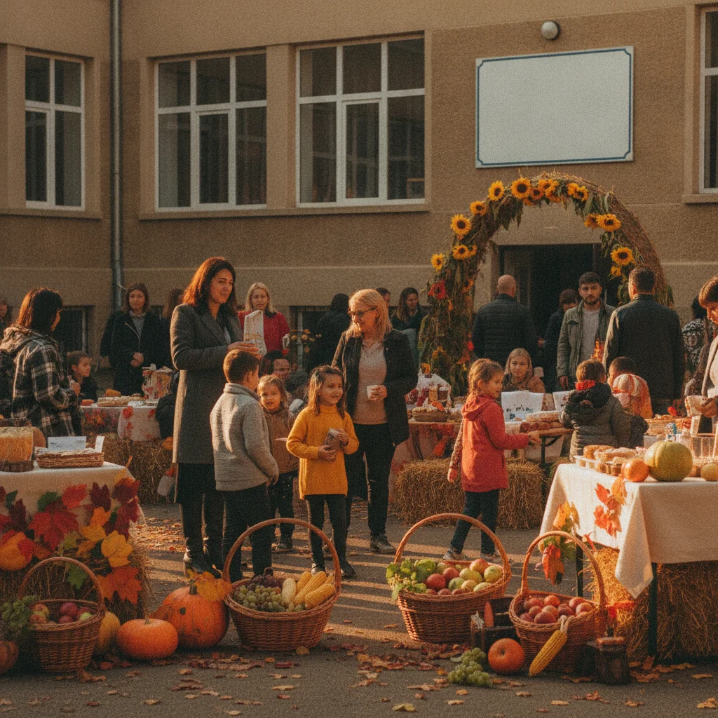 Festivalul Toamnei, ediția a IV-a, la școala din Garoafa