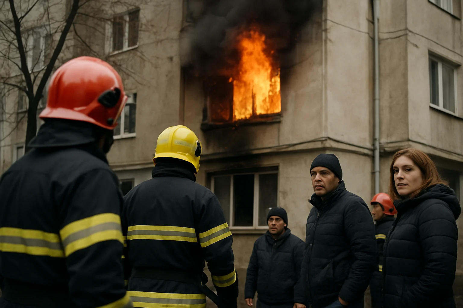 Incendiu la un apartament de pe Mitropolit Varlaam din Focșani, fără victime