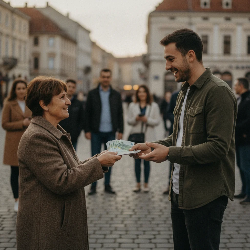 polițistul Ungureanu Mădălin a restituit banii găsiți