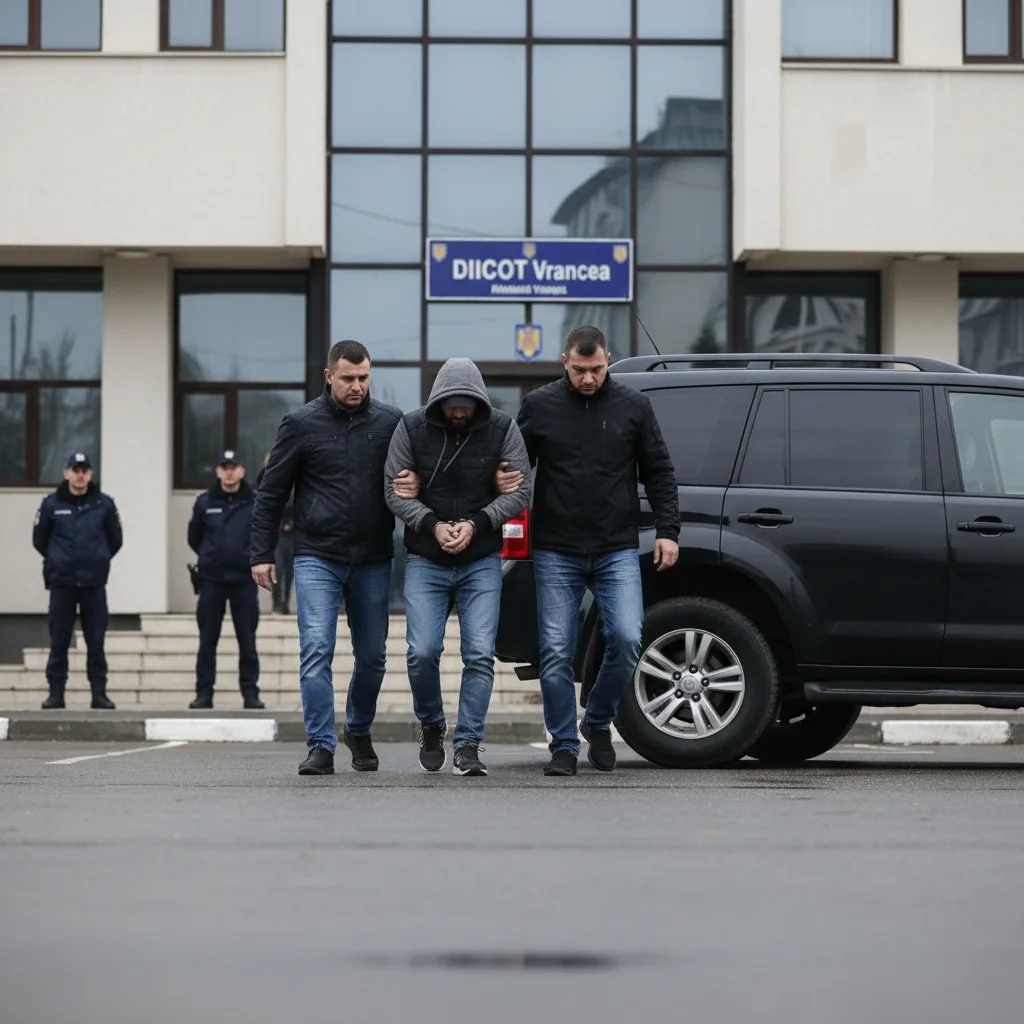 Reținere în Vrancea pentru suspiciuni de trafic ilicit de droguri, anchetă DIICOT în desfășurare