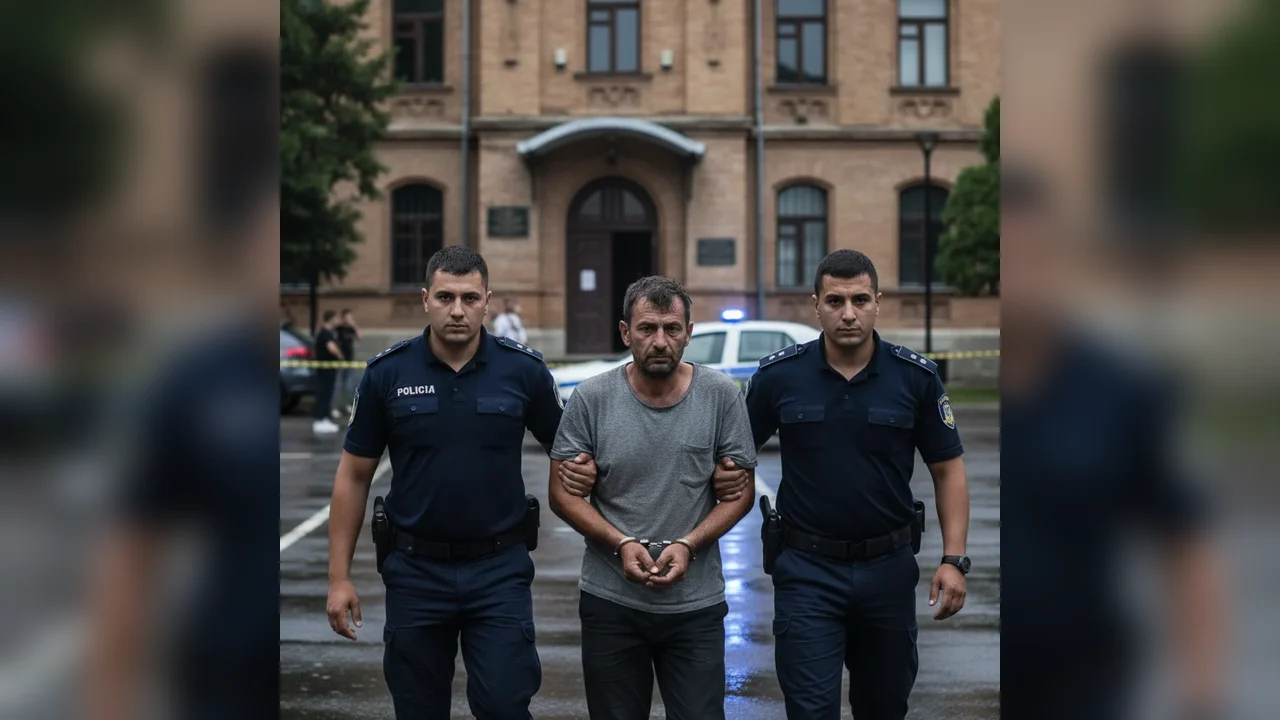 Vrâncean reținut pentru violare de domiciliu și violență în familie