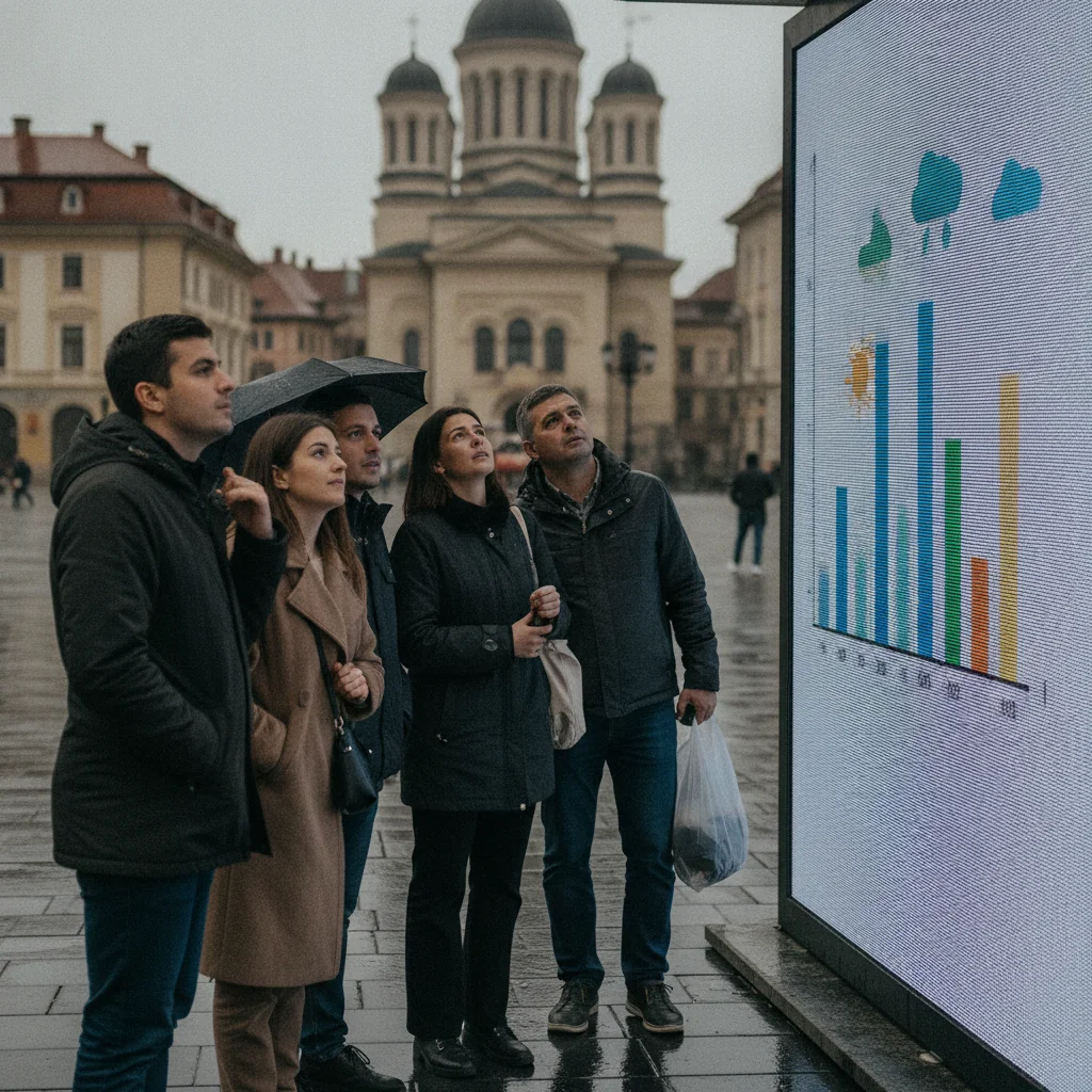 Vreme rece în Focșani până pe 24 septembrie, apoi se încălzește la 22°C